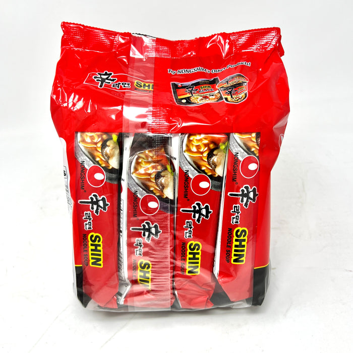 農心辛拉麵 - Nongshim Shin Spicy Ramen Noodles 4-ct