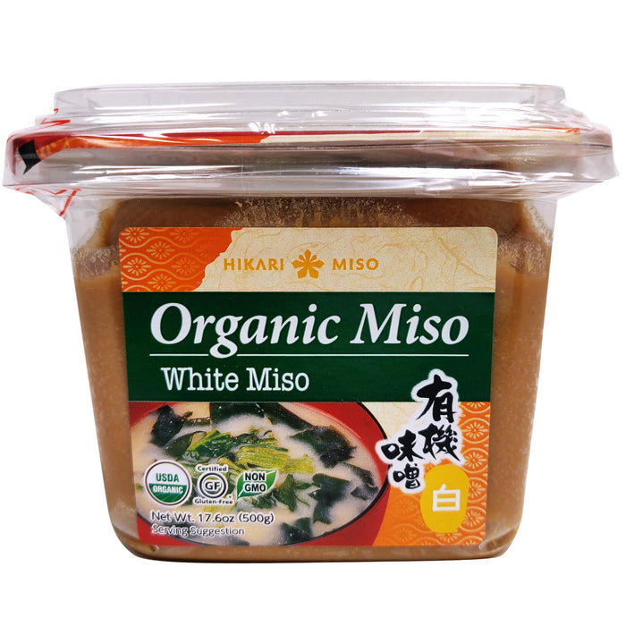 日本喜康瑞有機味噌白 - Japanese Hikari Organic White Miso Paste 500g