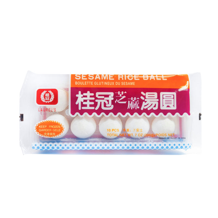 桂冠湯圓芝麻 - Laurel Sesame Rice Rice Ball 10-ct